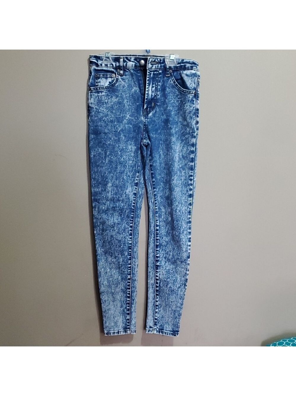 Forever 21 Women's Blue Acid Wash Jeans Size 25